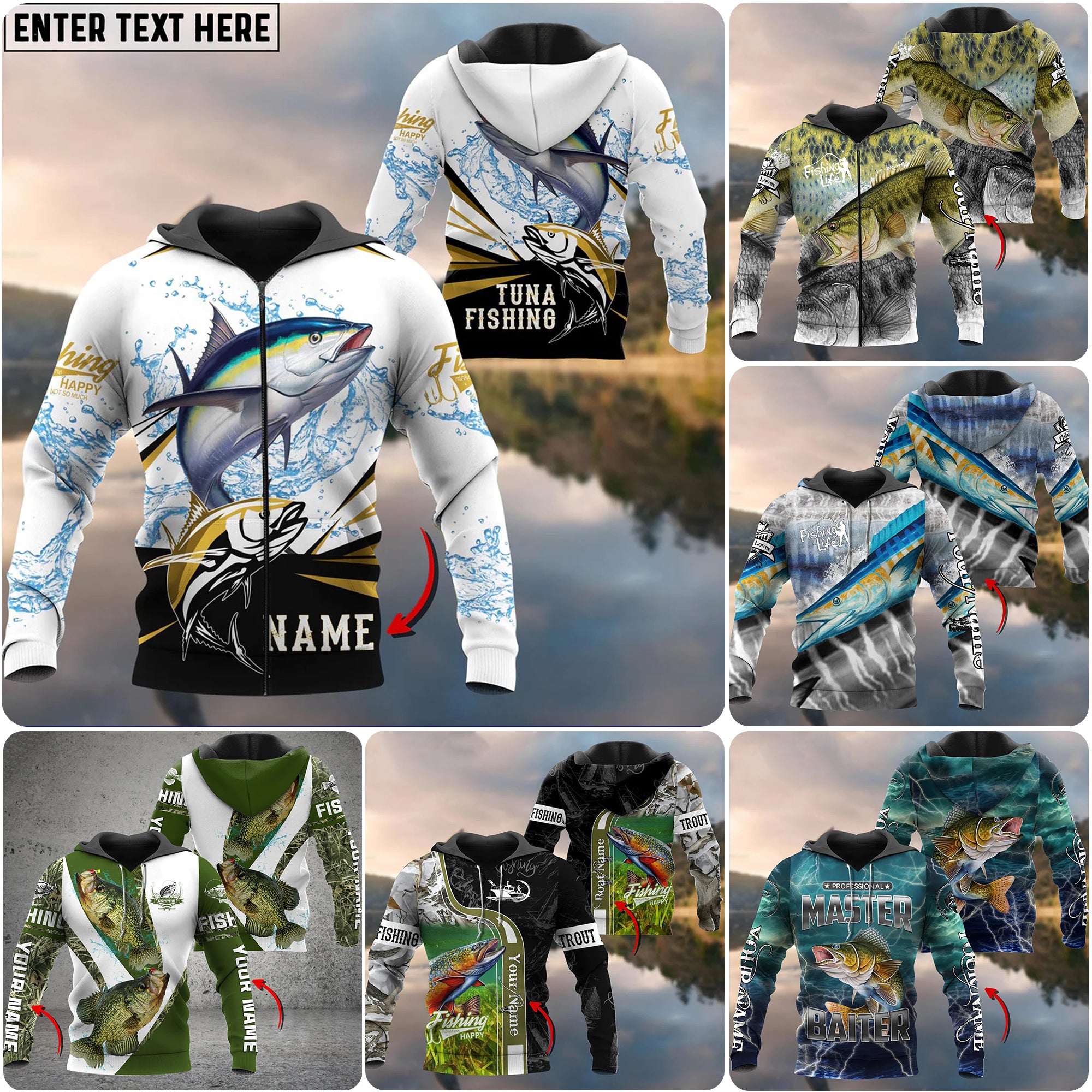 Fishing 3D Hoodie
