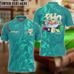 Maxcorners Billiard Ball 8 & 9 Pho Cue Personalized Name Unisex Shirt