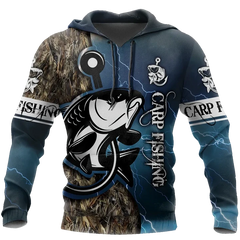 Maxcorners BEST CARP Fishing 3D Hoodie