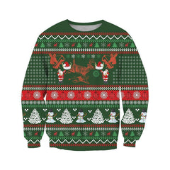 Maxcorners Ugly Hunting Christmas Shirt 3D All Over Printed Clothes