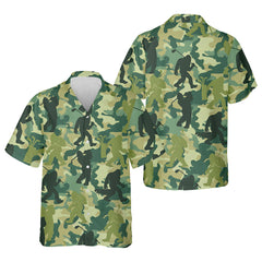 Maxcorners Bigfoot Sasquatch Men's Golf Polo Shirt, Funny Golf Shirt, Gift For Golfers