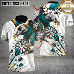 Maxcorners Darts Eagle Precision Multicolor Customized Name Team Name 3D Shirts