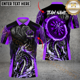 Maxcorners Darts Angry Dragon Multicolor Options Personalized Name, Team Name 3D Shirt