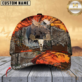 Maxcorners Moose Hunting Camo Cap Multicolor Personalized Cap (6 color)