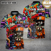 Maxcorners Dartboard Shirt Graffiti Street Art Character Multioptions Personalized Name, Team Name Unisex 3D Shirt (4 Colors)