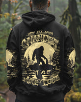 Maxcorners Not All Who Wander Are Lost Bigfoot Moon All Over Print LM2101