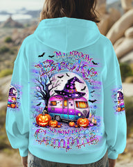 Maxcorners My Broom Broke So Now Halloween Camping All Over Print LM2101