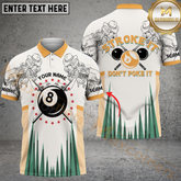 Maxcorners Billiard Stroke It Retro Western Girl Multicolor Personalized 3D Shirt