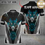 Maxcorners Flaming Tiger Darts Multicolor Customized Name, Team Name 3D Shirts