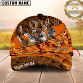 Maxcorners Hunting 3D Camo Pattern Personalized Hat Printed | Orange