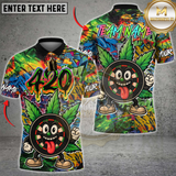 Maxcorners Darts 420 Graffiti Dartboard Champion Multicolor Customized Name, Team Name 3D Shirts