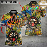 Maxcorners Darts 420 Graffiti Dartboard Champion Multicolor Customized Name, Team Name 3D Shirts