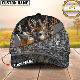 Maxcorners Hunting 3D Camo Pattern Personalized Hat Printed | Gray