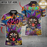 Maxcorners Darts 420 Graffiti Dartboard Champion Multicolor Customized Name, Team Name 3D Shirts