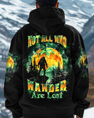 Maxcorners Not All Who Wander Are Lost Bigfoot All Over Print LM1601
