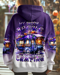 Maxcorners My Broom Broke So Now Halloween Camping All Over Print LM2101