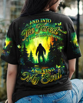Maxcorners And Into The Forest I Go Bigfoot All Over Print LM1601