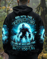 Maxcorners And Into The Forest I Go Bigfoot All Over Print LM1601