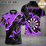 Maxcorners Darts Animated Fire Multicolor Options Personalized Name, Team Name 3D Shirt