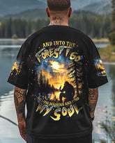 Maxcorners And Into The Forest I Go Bigfoot All Over Print LM1601