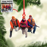 Maxcorners Personalized Hunting Acrylic Christmas Ornament Custom Photo Gift for Hunters & Outdoor Lovers LM0110