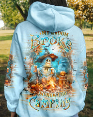 Maxcorners My Broom Broke So Now Halloween Camping All Over Print LM2101