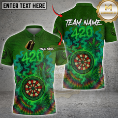 Maxcorners Darts 420 CNB Champion Personalized Name 3D Unisex Shirt