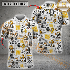 Maxcorners Billiard Pool & Beer King Personalized Name 3D Unisex Shirt