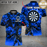 Maxcorners Darts Hell Cerberus Multicolor Options Personalized Name, Team Name 3D Shirt