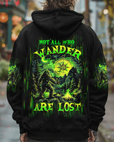 Maxcorners Not All Who Wander Are Lost Bigfoot Compass All Over Print - Tltw1102253 LM1601