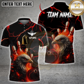 Maxcorners Eagle Power Bowling Multicolor Customized Name, Team Name 3D Shirts