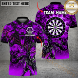 Maxcorners Darts Hell Cerberus Multicolor Options Personalized Name, Team Name 3D Shirt