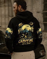 Maxcorners Making Memories One Campfire At A Time Bigfoot All Over Print LM2101