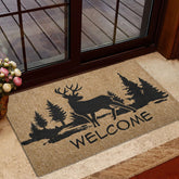 Maxcorners Hunting Rubber Doormat, Deer Hunting Forest Brown Pattern Welcome Doormat, Indoor Outdoor Door Mat, Home Decor
LM1611