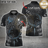 Maxcorners Bowling Hati Norse Rune Graphic Multioptions Customized Name, Team Name 3D Shirt (5 Colors)