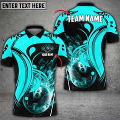 Maxcorners Billiards 8 Ball Fire Of Revenge Personalized Name 3D Shirt (Multi Color Options)