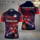 Maxcorners Bowling Jersey Multicolor Options Personalized Name, Team Name 3D Shirt