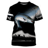 Maxcorners Chinook Salmon Fishing Customize Name 3D Shirts