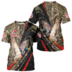 Maxcorners Mallard Duck Hunting Shirts Camouflage, Duck Hunting Shirt For Hunter, Duck Hunting Season LM1109