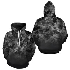 Maxcorners Best Deer Hunting Shirt Black Camouflage Custom Name 3D All Over Printed Shirts Hunting Gift LM0409