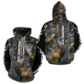 Maxcorners Best Elk Hunting Camouflage Shirts for Elk Hunters, Personalized Hunting Shirts, Hunting Gifts LM0409