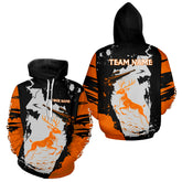 Maxcorners Best Deer Hunting Clothes Custom Name Hunting Shirt For Men | 3D Full Print Hunting Clothes LM2608