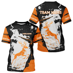 Maxcorners Best Deer Hunting Clothes Custom Name Hunting Shirt For Men | 3D Full Print Hunting Clothes LM2608