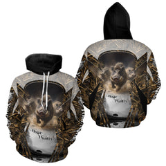 Maxcorners Beautiful Custom Camo Boar Hunting Shirt With Full All Over 3D Printing For Boar Hunters LM2509