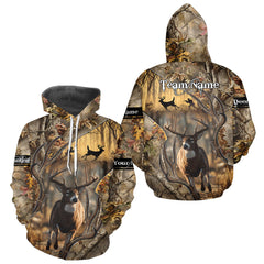 Maxcorners Beautiful Brown Camo Whitetail Deer Hunting Shirt - Hunting Clothes for Men, Hunter Gift Ideas LM2608