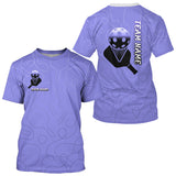 Maxcorners Custom Purple Pickleball T-Shirt For Men With Paddle & Ball, Pickleball Team  LM0803