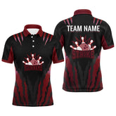 Maxcorners Strike Bowling Multicolor Option Customized Name 3D Shirt