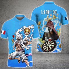 Maxcorners Darts Shirt Style Personalized Name, Team Name Unisex 3D Shirt For Herve