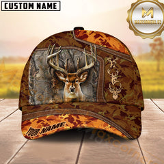 Maxcorners Collab Artist Deer Hunting Camo Ver2 Personalized Hat 3D Printed Multicolor