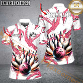 Maxcorners Bowling Basic Team Jersey Multicolor Option Customized Name 3D Shirt For Women (6 Colors)